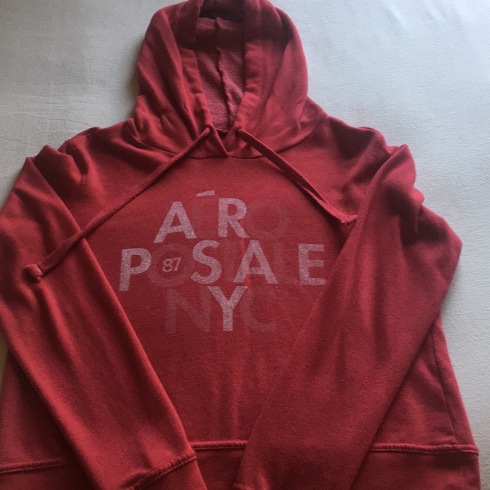 Aeropostal red hoodie